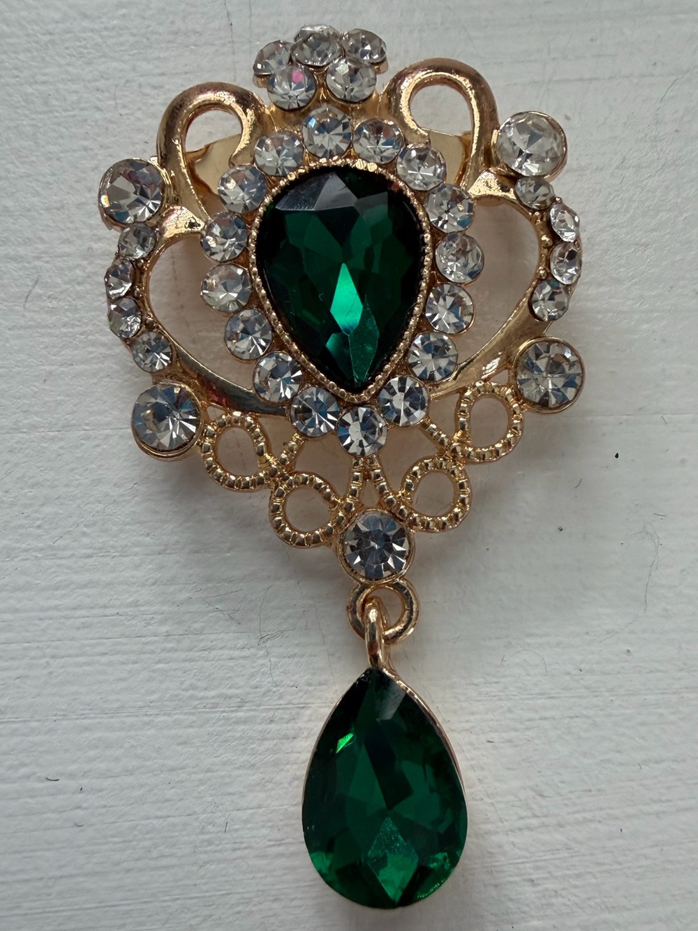 NWOT Aratta Silent Journey- The Adorable Pin- Emerald Green